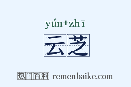 云芝是什么意思的图片